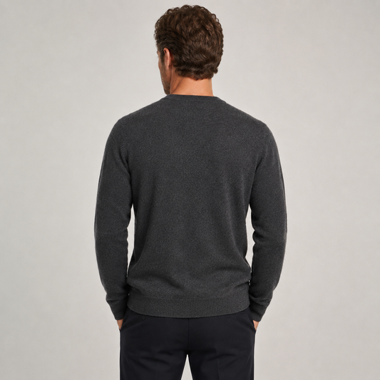Merino-Pullover »Fjord« – Rundhals