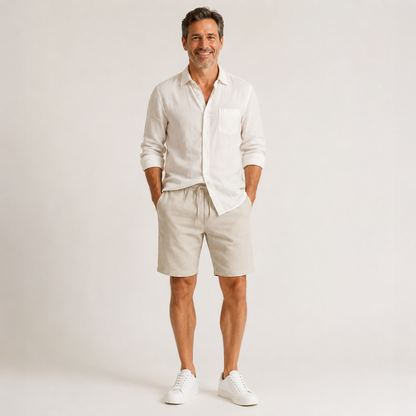 Leinen-Shorts »Capri«