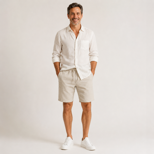 Leinen-Shorts »Capri«