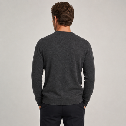 Merino-Pullover »Fjord« – Rundhals