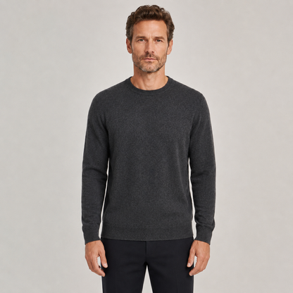Merino-Pullover »Fjord« – Rundhals