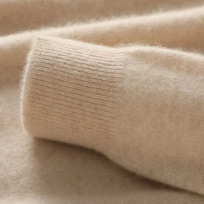 Merino-Pullover »Fjord« – Rundhals